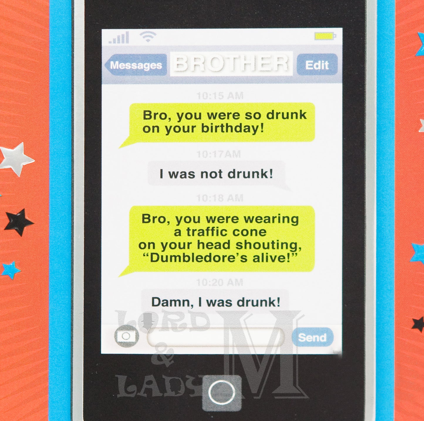 Bro You Were So Drunk On Your Birthday