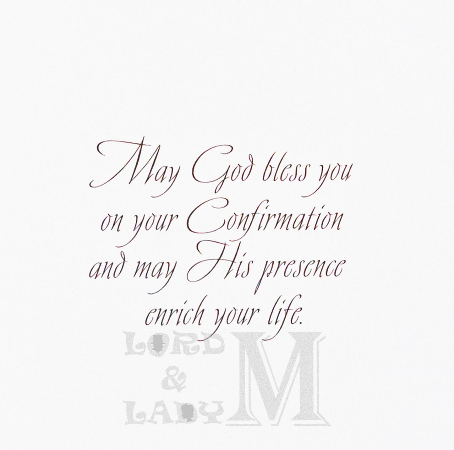 19cm - A Special Message To Let You Know ...- Son