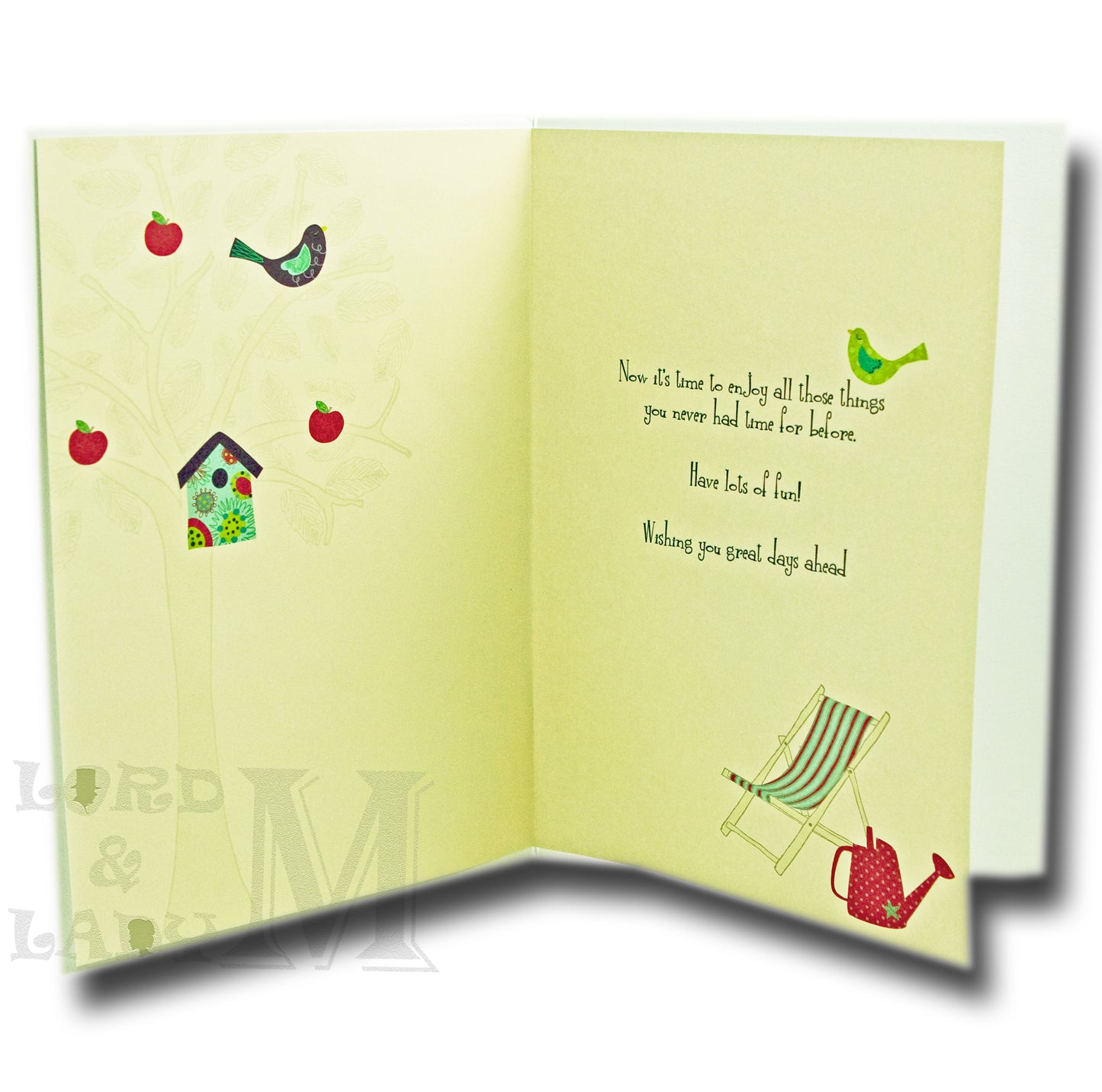 23cm - Wishing You A Happy Retirement - H