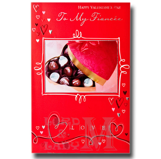 19cm - Happy Valentine's Day To My Fiancee - GH
