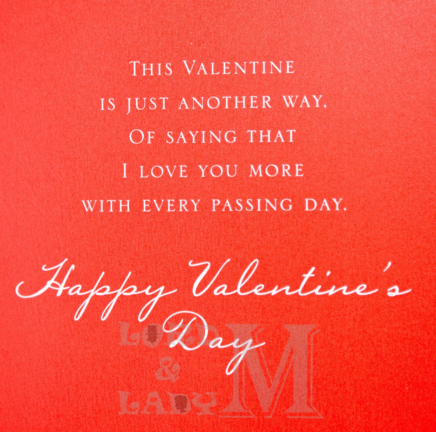 19cm - Happy Valentine's Day To My Fiancee - GH