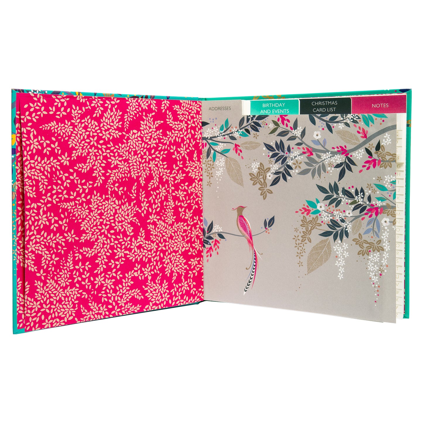 Sara Miller Square Address And Birthday Book - Perfect Gift