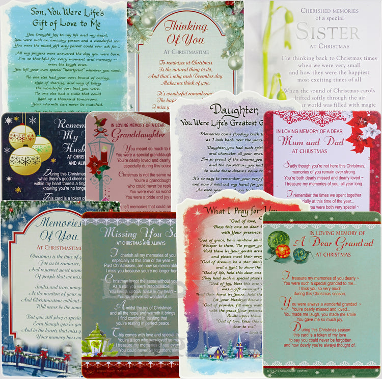 Sympathy Loss & Memorial Cards