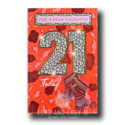 23cm - For A Dear Daughter 21 Today - Shoes - P