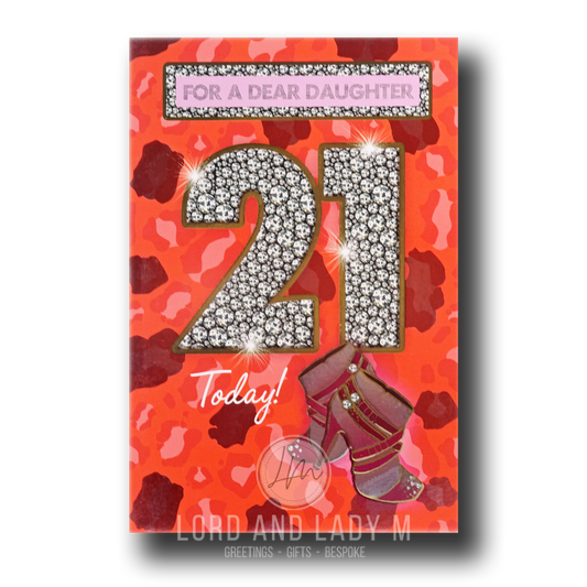 23cm - For A Dear Daughter 21 Today - Shoes - P