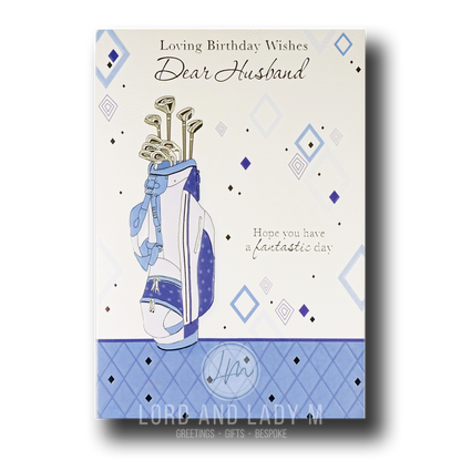 22cm - Loving Birthday Wishes ... - Golf Clubs - E