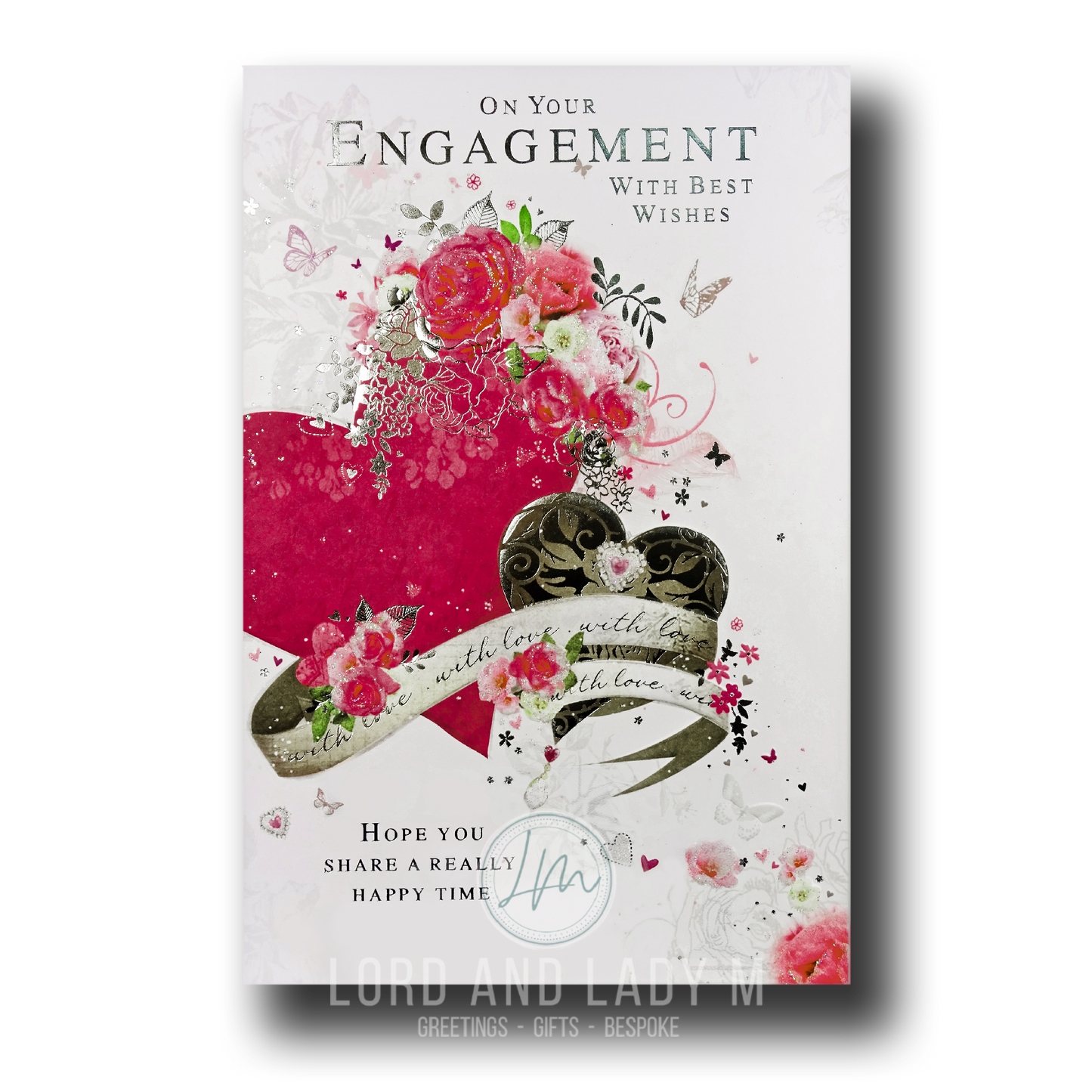 23cm - On Your Engagement With Best Wishes - CWH