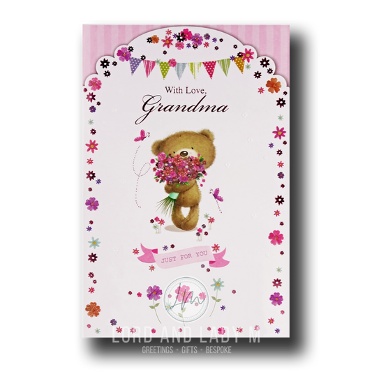 23cm - With Love, Grandma Just For You - E