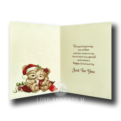 19cm - .. Love At Christmas Nannie & Grandad - BGC