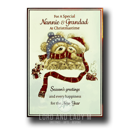 19cm - For A Special Nannie & Grandad At .. - BGC