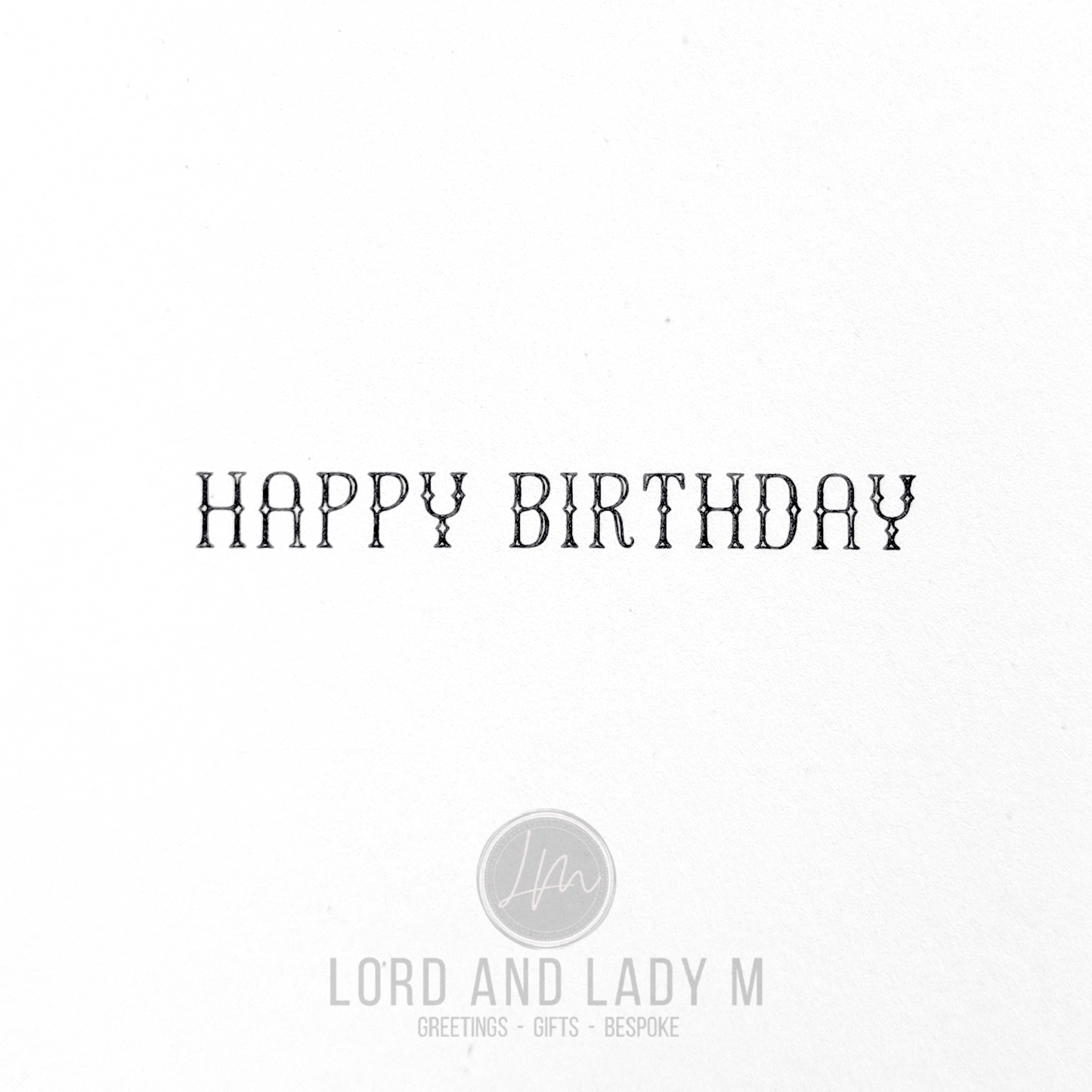 19cm - Just For You Brother .. Relax On Your Birthday