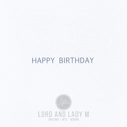 19cm - Happy Birthday Brother - Dog
