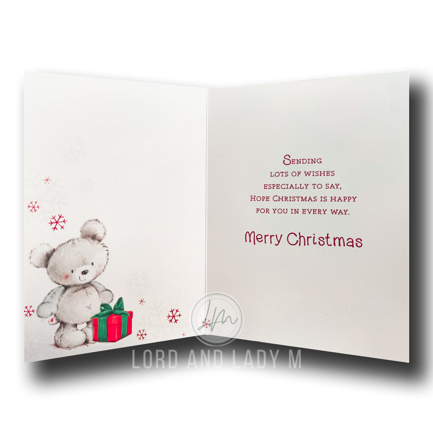 19cm - Lovely Sister-in-Law Merry Christmas To You