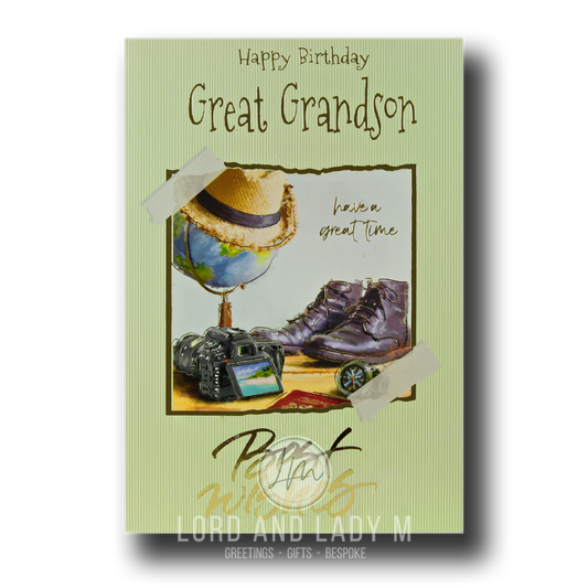 19cm - ... Great-Grandson Have A Great Time - GH