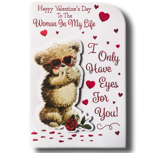 23cm - .. To The Woman In My Life - Bear Rose - BG