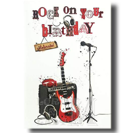 21cm - Rock On Your Birthday - Electric Guitar - E
