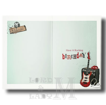 21cm - Rock On Your Birthday - Electric Guitar - E
