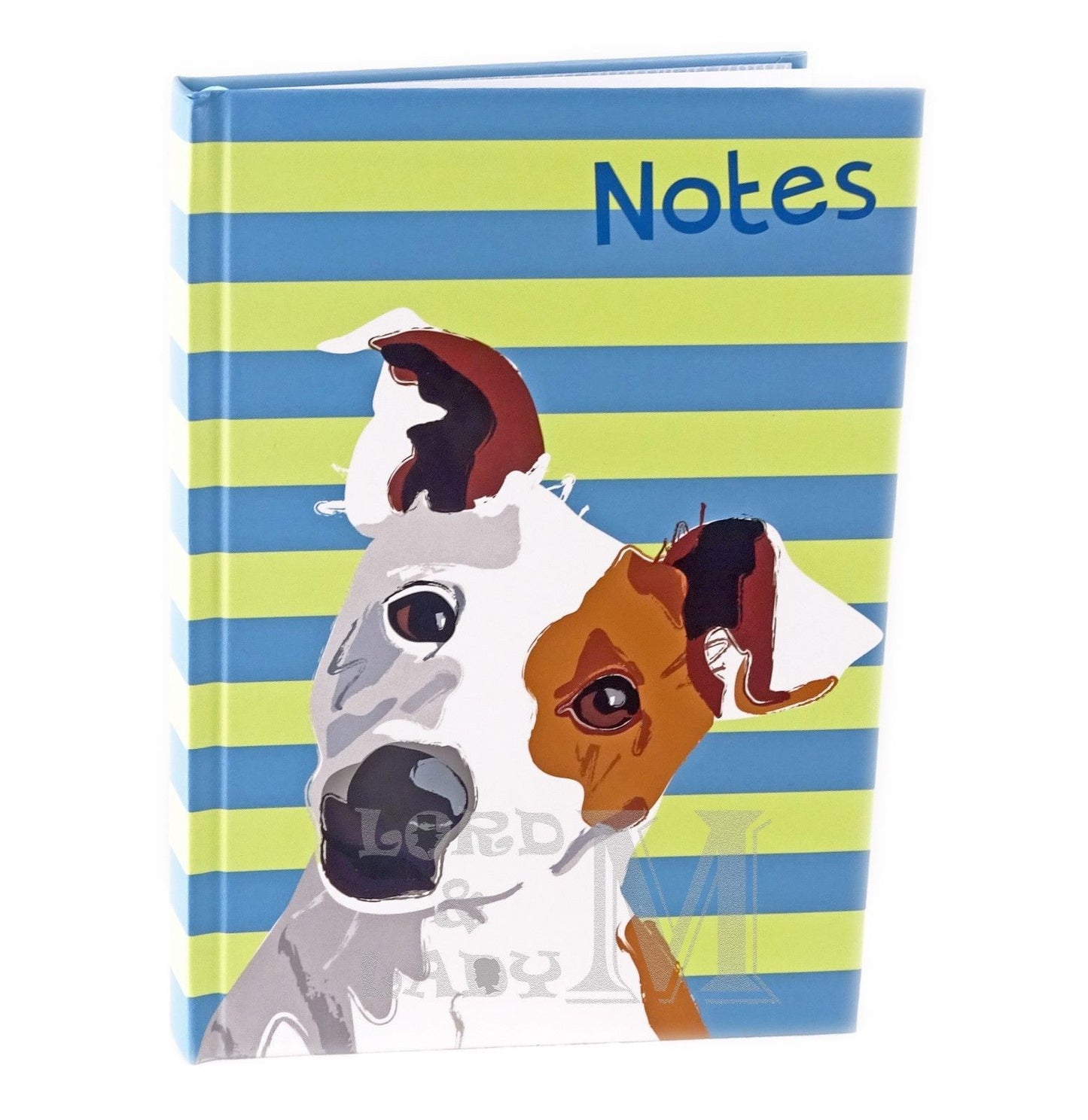 Jack Russell - Waggy Tails Chunky Hardback Notebook  - Ideal Gifts - Various