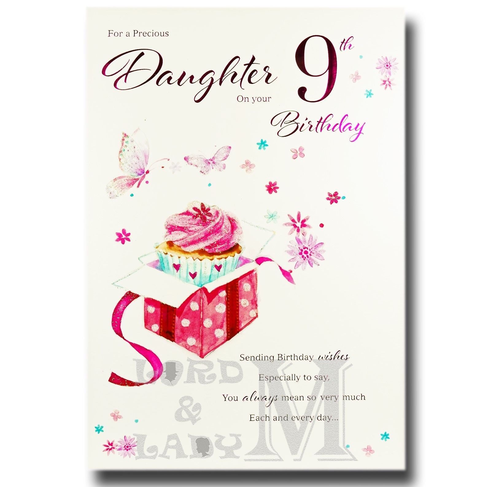 23cm - For A Precious Daughter On Your 9th ... - E