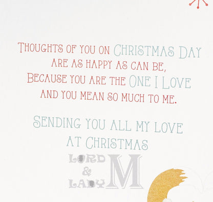 19cm Boxed - Merry Christmas To The One I Love -DG