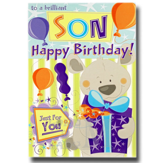 23cm - To A Brilliant Son Happy Birthday ...- P