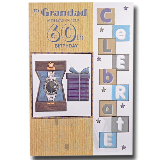 23cm - To Grandad With Love On Your 60th ... - GH