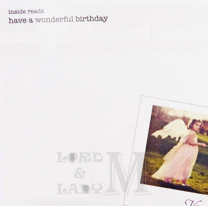 16cm - Daughter Make A Birthday Wish - H