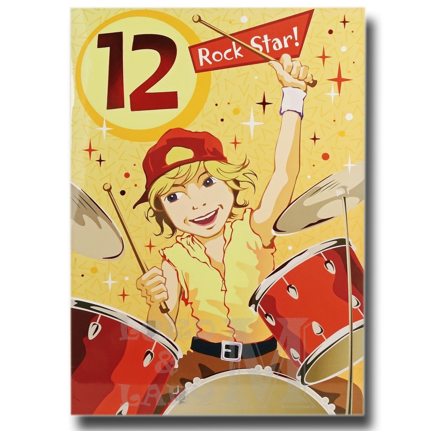 19cm - 12 Rock Star - Drums - E