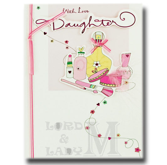26cm - With Love Daughter - Lge Let - H