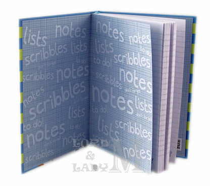 Jack Russell - Waggy Tails Chunky Hardback Notebook  - Ideal Gifts - Various
