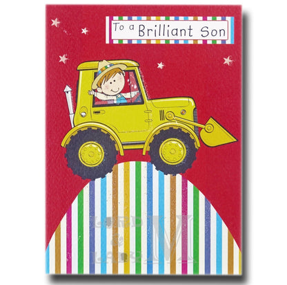 17cm - To A Brilliant Son - Tractor - P