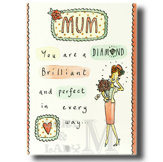 17cm - Mum You Are A Diamond Brilliant And .. - OH