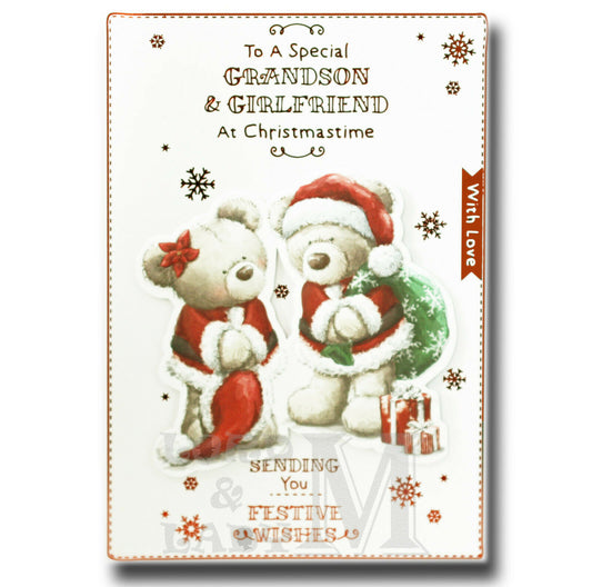 19cm - .. Grandson & Girlfriend Christmastime -BGC