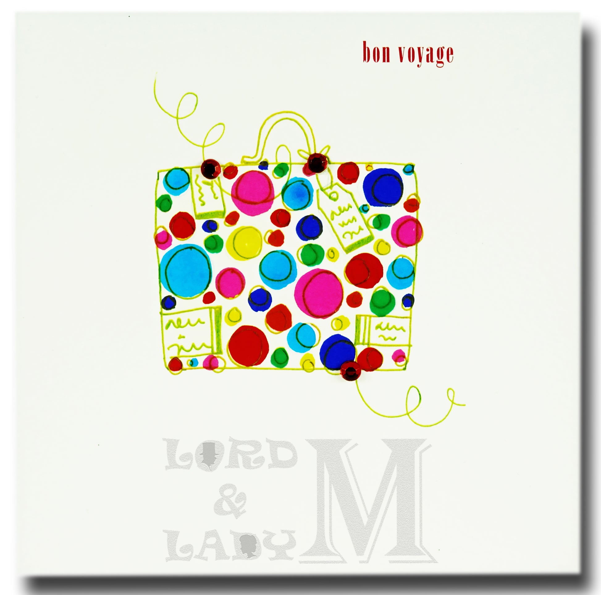 14cm - Bon Voyage - Spotty Gift - E