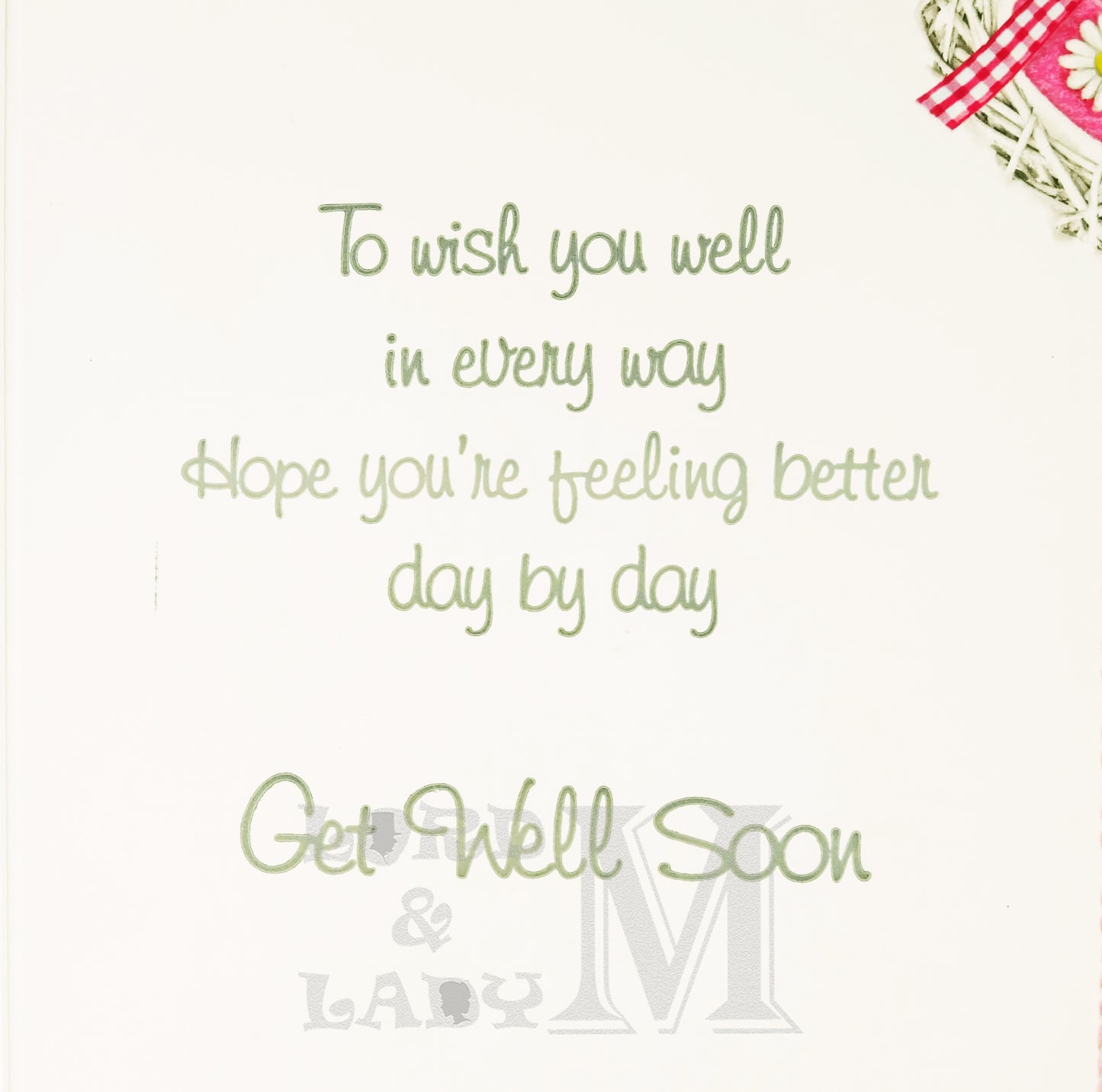 19cm - Get Well Soon Just For You! - CWH