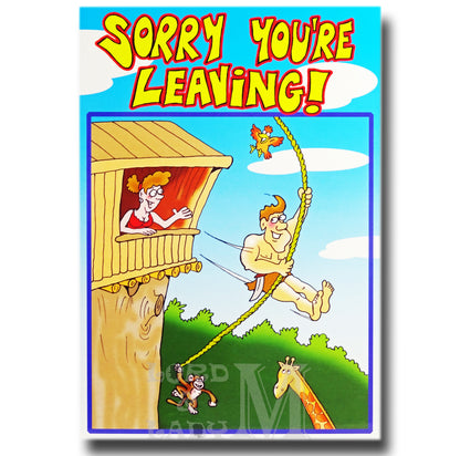 23cm - Sorry You're Leaving - Cartoon - GH