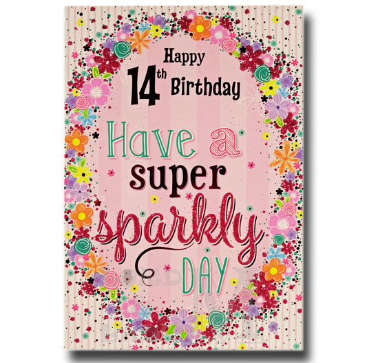 19cm - Happy 14th Birthday Have A Super ... - BGC