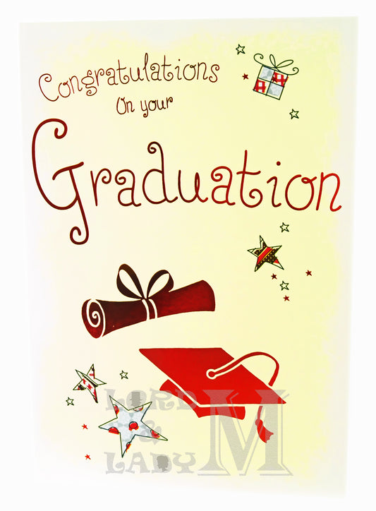 19cm - Congratulations On Your Graduation - P