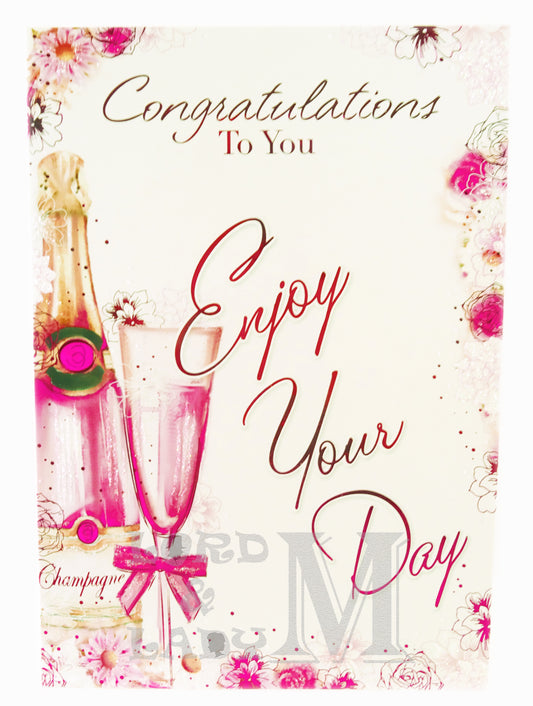 19cm - Congratulations To You Enjoy Your Day - CWH