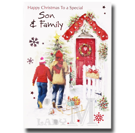 19cm - ... Christmas To A Special Son & Family - E