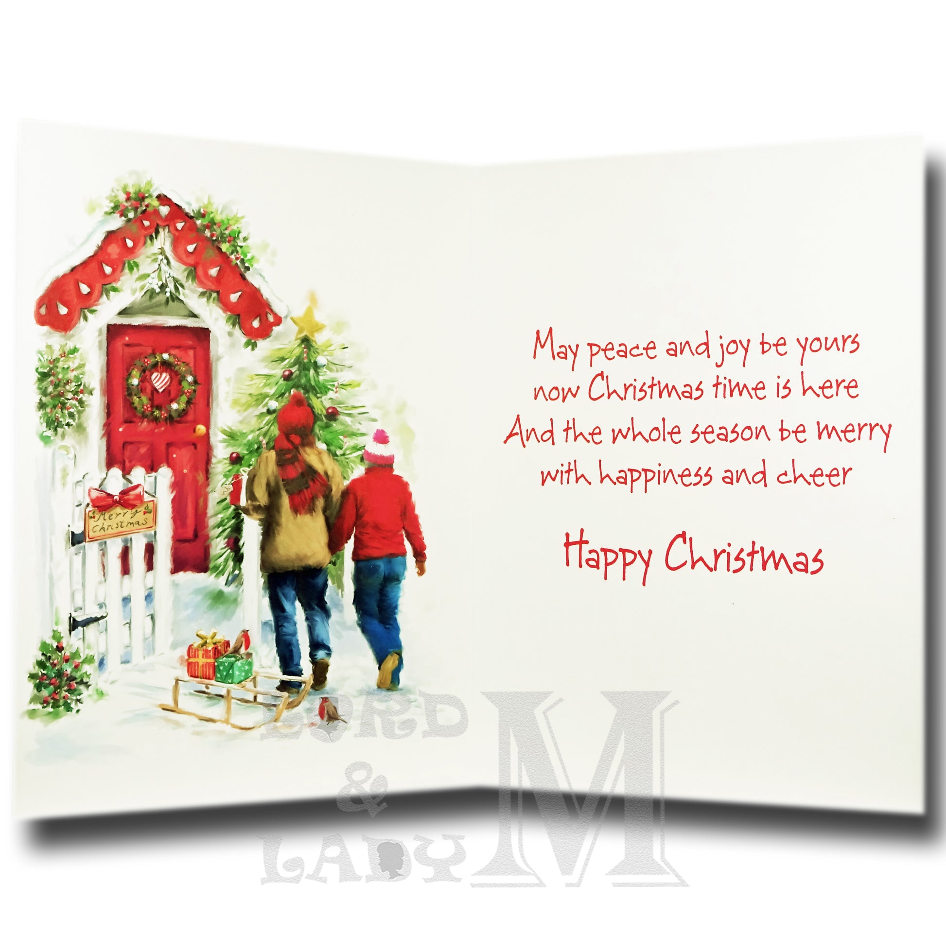 19cm - ... Christmas To A Special Son & Family - E