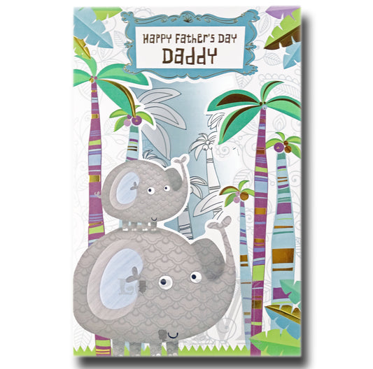 27cm - Happy Father's Day Daddy - Lge Letter - DG