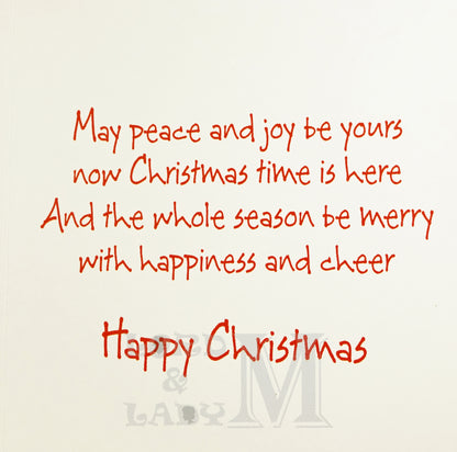 19cm - ... Christmas To A Special Son & Family - E