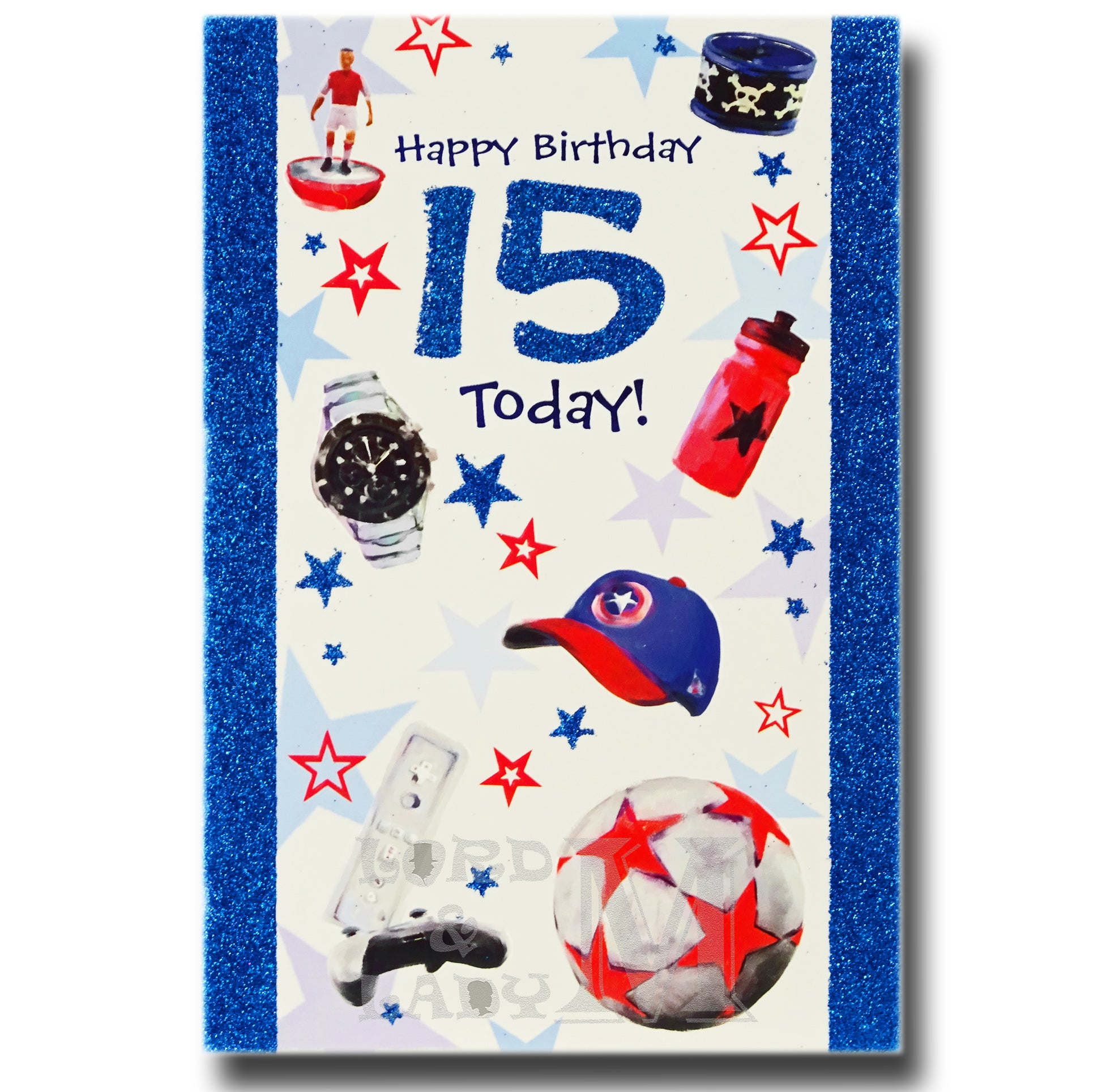 20cm - Happy Birthday 15 Today! - Ball Cap - DGC