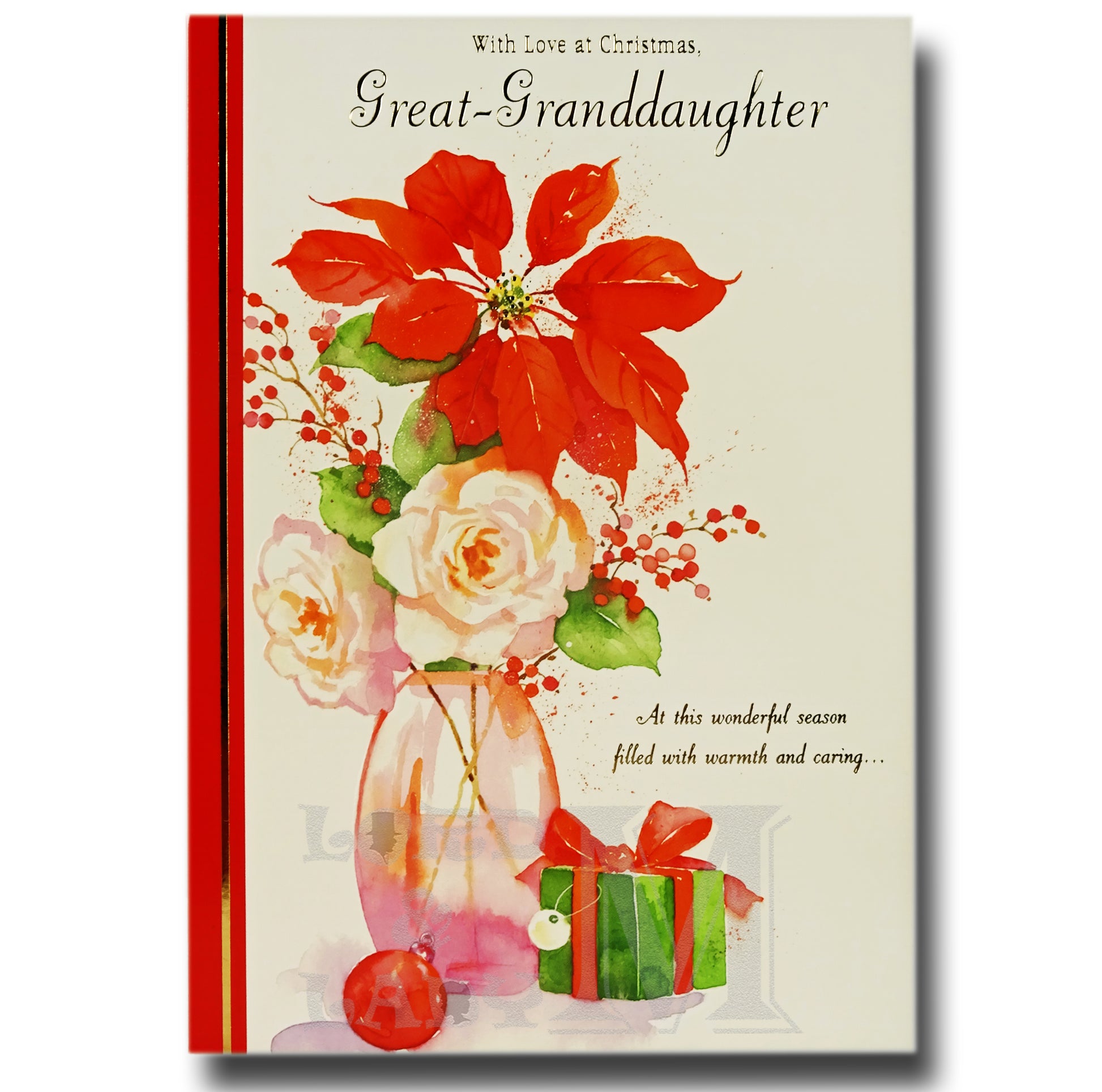 19cm - .. At Christmas, Great-Granddaughter - BGC