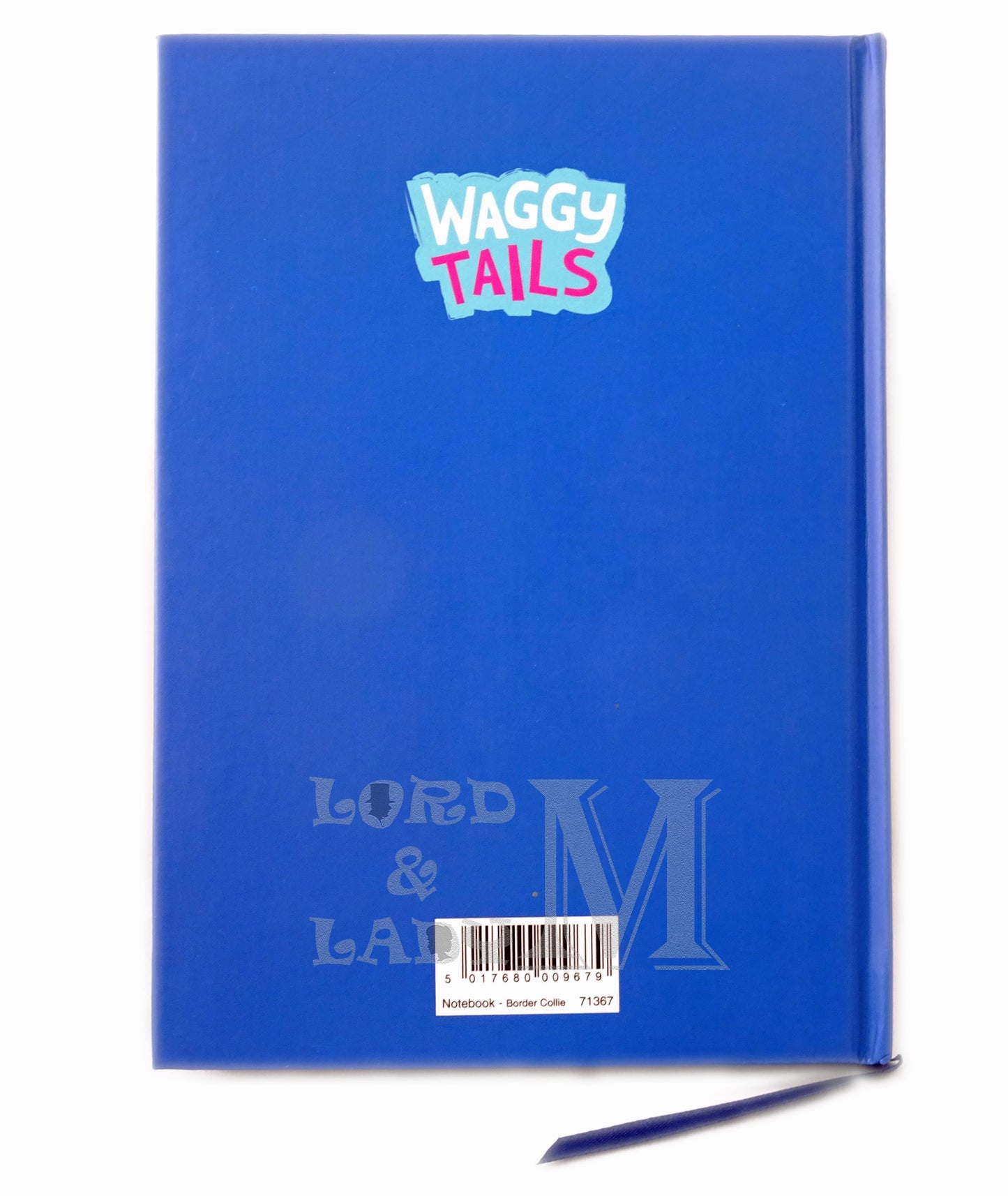 Border Collie - Waggy Tails Chunky Hardback Notebook  - Ideal Gifts