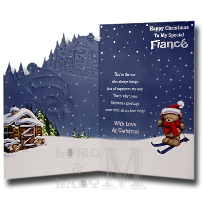 23cm - Happy Christmas To My Special Fiance - BGC