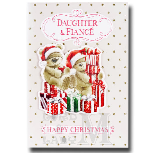 19cm - Daughter & Fiance Happy Christmas - BGC