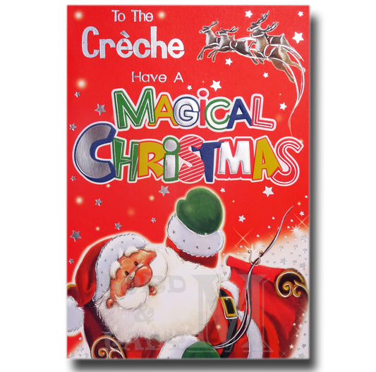 19cm - To The Creche Have A Magical Christmas -BGC