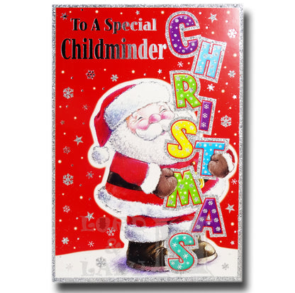 19cm - To A Special Childminder Christmas - BGC